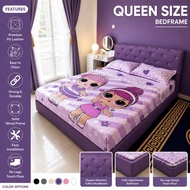 Set Katil Queen Bedframe/Set Divan Bed/ Bedframe Queen /Divan King/ King bedframe/ Bedframe