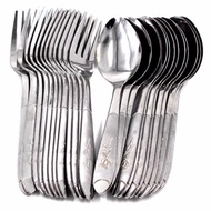 COD Spoon  Fork Stainless Steel Utensil 1Dozen