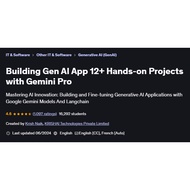 Building Gen AI App 12+ Hands-on Projects with Gemini Pro