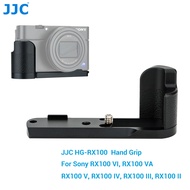 JJC HG-RX100 Metal Camera Hand Grip Quick Release L Plate for Sony RX100 VI RX100 VA RX100 V RX100 IV RX100 III RX100 II RX100 Camera