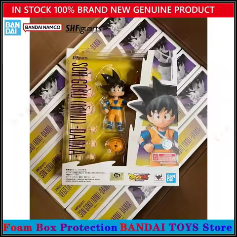 Wholesale 100% Original BANDAI S.H.Figuarts SON GOKU SHF Son Goku Daima Dragon Ball Anime Action Col