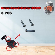 3Pcs M4 Recoil Starter Pulley Screw for BG328 Brush Cutter – Easy Installation, Durable Construction