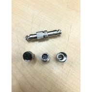 Aviation Plug 12mm  4 Core Socket Aviation Plug 1set Male&Female