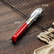 King Thick Stainless Steel Food Tongs, Bread Tongs, Buffet Food Tongs 79A ||