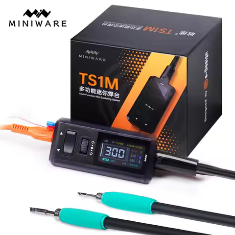 Miniware Original TS1M Smart Soldering Station Portable Mini Upgrade Rework Station Soldering Iron f