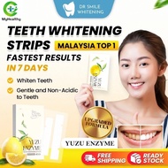 【MyHealthy】 Dr Smile  Yu Smile Yuzu Enzyme Teeth Whitening Strips Toothpaste Oral Care 柚子酵素美白牙贴