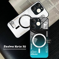 HP Realme Note 70 Case - Realme Note 70 Glass SoftCase - Casing Realme Note 70hp - Silicon For Realm