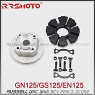 Rim GN125  Sprocket hub wheel  bushing screw Rear Wheel Rubber Dampers For Suzuki GS125 EN125 motorc