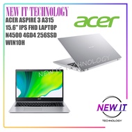 ACER ASPIRE 3 A315-35-C1YQ | A315-35-C343 15.6" IPS FHD LAPTOP N4500 4GD4 256SSD WIN10H SILVER