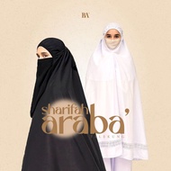 Telekung Lace Cotton Sharifah Araba | Telekung Collection Bella Ammara