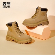 KY/16 Senma Dr. Martens Boots Women2022New Summer Thin Worker Boots British Style Short Boots Short Boots Women's Single