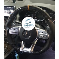 Robson Design Mercedes AMG A35 C43 C63 E63 E53 S63 GLC43 CLA35 carbon fiber steering wheel
