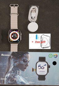 Microwear Ultra ai3 4G Android 10 Smartwatch AMOLED HD กล้อง GPS WIFI Google Play Store APP ดาวน์โหล