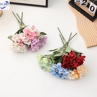 [VF]5 Head Sweetheart Hydrangea Silk Flower Artificial for Wedding Aisle Decoration