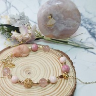 Six Cats 天然石設計款 貓 蝶 手鍊 祝福 開運招財 禮物