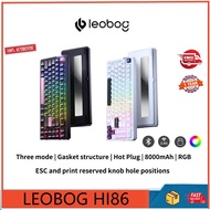 LEOBOG Hi86 aluminum lumpy mechanical keyboard 75% equipped with custom wireless the third mock exam