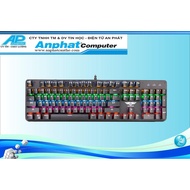 Bàn phím cơ Newmen GM320 LED RGB- Hàng chính hãng - Bảo hành 24 tháng