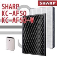 Others - 適用於Sharp KC-AF50 KC-AF50-W 加濕空氣清新機 淨化器 備用過濾器套件替換用