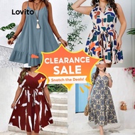 Lovito Special Casual Plus Size Dress / One-piece for Women