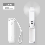 JISULIFE Mini Fan Rechargeable 4500mAh Battery Portable Handheld Hand USB Cooling Foldable Electric 