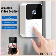 BORAG Wireless Doorbell, Safe Security System Phone Video Door Bell, Fashion Remote Monitoring Doorbell Camera