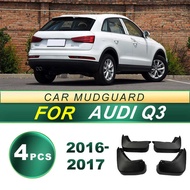 Suitable for 2016-2018 Audi Audi Q3 Car Tire Mudguard Soft Rubber Mudguard Modification Accessories