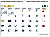 etranger di costarica 2026 Wall Calendar, A3, Visible, 11.7 x 16.3 inches (297 x 412 mm), CLK-A3-01 