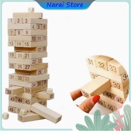 STACKO BLOCKS Wooden Building Blocks Fun Party Game 51 Blocks - A138