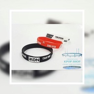 KPOP BRACELET IMPORTED RAISED IKON RUBBER BRACELET