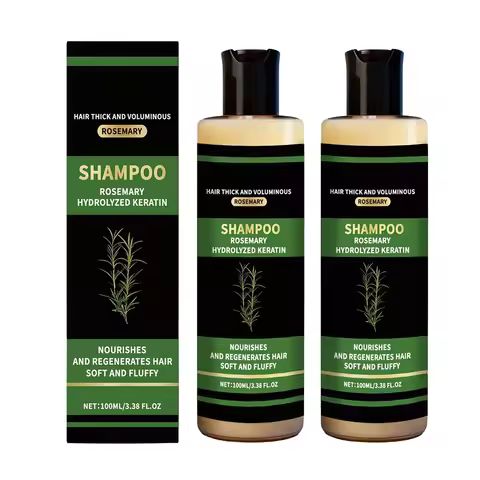 Rosemary Shampoo for Women & Men-Natural Thickening & Strengthening Shampoo with Hydrolyzed Keratin 