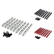 MN78 Metal Chassis Links Pull Rod Tie Rod Set for MN78 MN-78 MN 78 1/12 RC Car Upgrades Parts Access