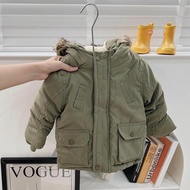 Jacket fur-lined parka for boys and girls (type 2)