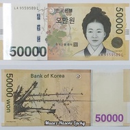 Koleksi Won Korea Selatan Pecahan 50000 Original