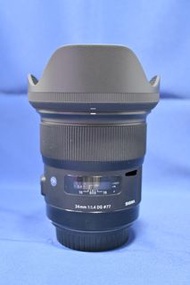 SOLD) Sigma 24mm F1.4 ART for Nikon 大光圈定焦 風景 人像一流 Z機可用 D850 D780 D6 D5 Z7 Z8 Z6