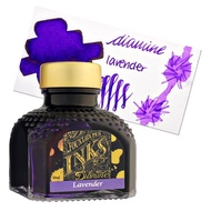 British Diamine Fountain Pen Ink Bottle, Diamine Lavender Ink Bottle 80ml