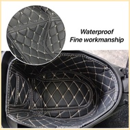 Motorcycle Ubox Cover Leather Compartment Cover for Honda Click 125 Accessories Waterproof ♆ ¤ ❡