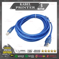 Printer Cable USB A to Bbiru 500CM Length 5M/ 5 Meter/ - USB 2.0 A to B High Quality !!