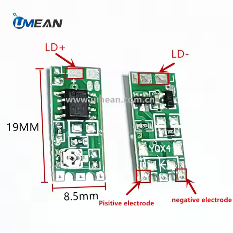 532nm 650nm 635nm 780nm 405nm 450nm Red Blue Purple Green Laser Diode Driver Circuit Board