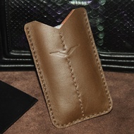 เคสโทรศัพท์แบบหนังวัวสำหรับ VERTU Baroque Touchscreen รุ่น iVERTU 5G แบบปกป้องสุดเรียบง่ายพร้อมกระเป