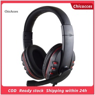 ChicAcces Wired Gaming Headphone Heavy Bass Headset for Game Consoles/PCs/Mobile Phones