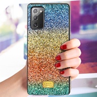Fashion Shiny Rainbow Gradient Color Protective Case for Samsung Galaxy S25 Ultra S24 Plus S23 S22 S