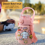 Insulation Water Bottle with Straw 900 ml - DJ-689
