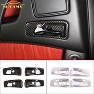For Mercedes Benz G Class W463 G63 G500 2007-2010 ABS Car Styling Inner Door Handle Bowl Covers Trim