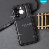 Itel A80 Leather Pro Black Case Itel A80