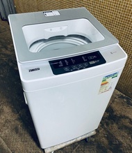 全新陳列品日式洗衣機🍄)) ZANUSSI 金章牌 ZWT7075H2WA 7KG洗衣量 九成新以上 100%正常 包送貨及安裝 // 二手洗衣機 * 電器 * 洗衣機 * 二手電器 * 家居用品 *