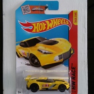 Hot WHEELS CORVETTE C7.Yellow R