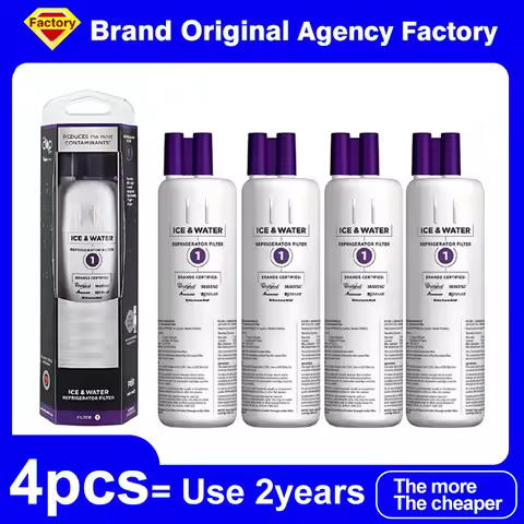 NSF Certified Brand Genuine EDR1RXD1 Refrigerator Water Filter Compatible with W10295370A 469081 469