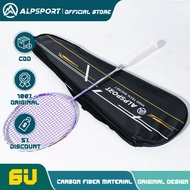 Vợt cầu lông ALP Full Carbon Fiber Lightning Ultralight 6U 11KG Bộ vợt đơn tấn công SD ALPSPORT