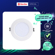 Đèn LED âm trần Downlight chính hãng Rạng Đông lỗ khoét 90. Model AT04 90/10W Hiệu suất sáng cao tiế