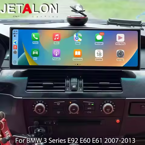 14.9" Android 15 For BMW 3 Series E92 E60 E61 2007-2013 CIC CCC Stereo Carplay Autoradio Car GPS Nav